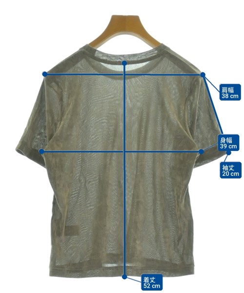 green label relaxing（グリーンレーベルリラクシング）Tシャツ・カットソー 茶 サイズ:-(M位) レディース/2200722568231