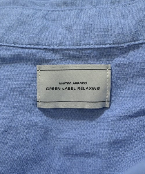 green label relaxing（グリーンレーベルリラクシング）カジュアルシャツ 青 サイズ:F レディース/2200725066062