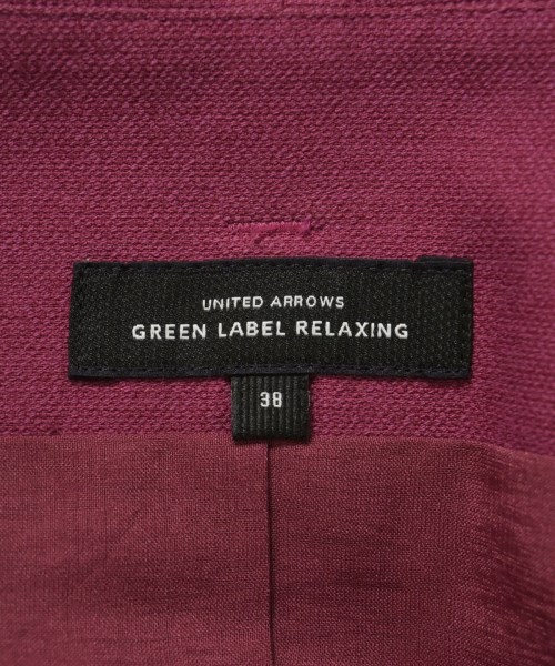 green label relaxing（グリーンレーベルリラクシング）ロング・マキシ丈スカート 赤 サイズ:38(M位) レディース/2200722470053
