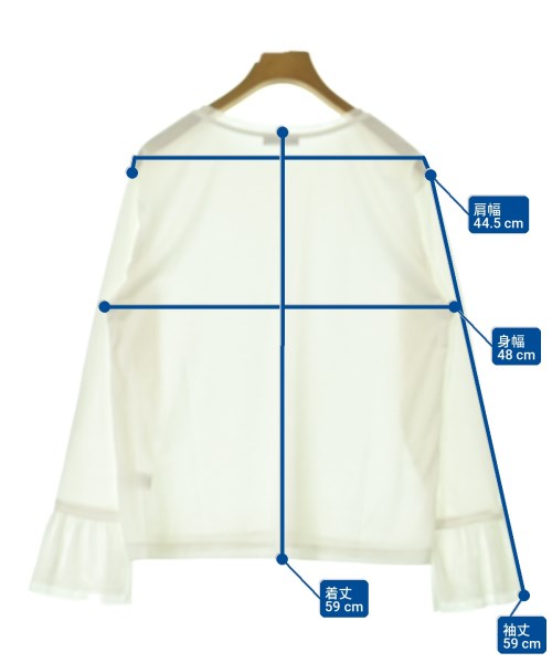 green label relaxing（グリーンレーベルリラクシング）Tシャツ・カットソー 白 サイズ:-(M位) レディース/2200723712077