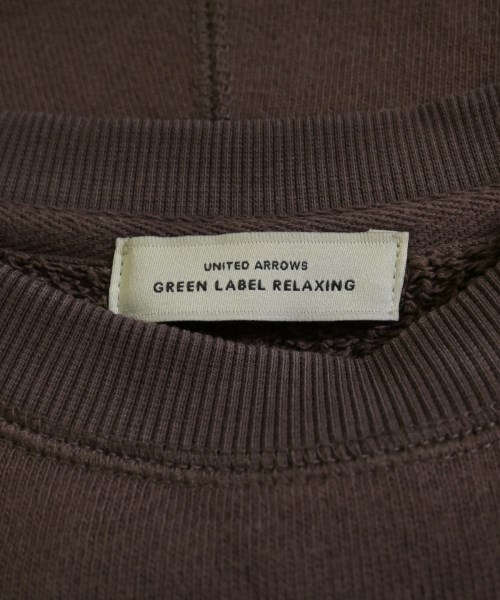 green label relaxing（グリーンレーベルリラクシング）スウェット 茶 サイズ:F レディース/2200727251183