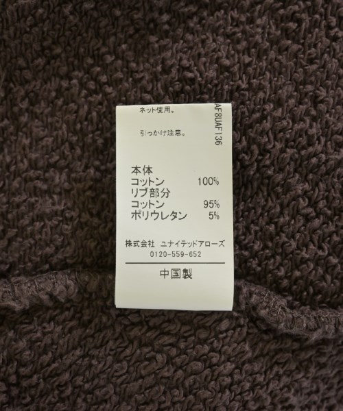 green label relaxing（グリーンレーベルリラクシング）スウェット 茶 サイズ:F レディース/2200727251183