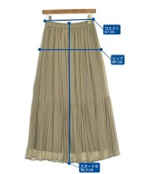 green label relaxing（グリーンレーベルリラクシング）ロング・マキシ丈スカート ベージュ サイズ:-(M位) レディース/2200722310045