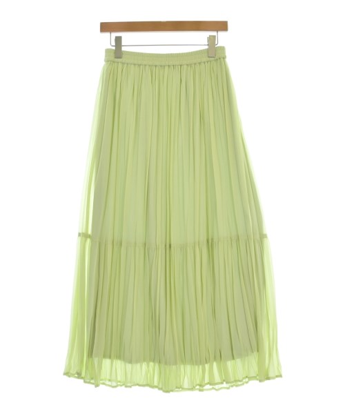 green label relaxing（グリーンレーベルリラクシング）ロング・マキシ丈スカート 緑 サイズ:-(M位) レディース/2200722310052