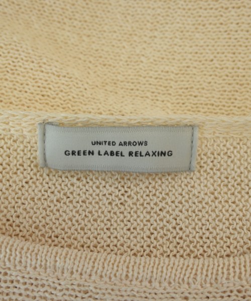 green label relaxing（グリーンレーベルリラクシング）ニット・セーター 白 サイズ:F レディース/2200723622062