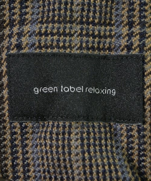 green label relaxing（グリーンレーベルリラクシング）ノーカラージャケット 茶 サイズ:38(M位) レディース/2200722003077