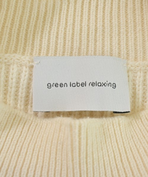 green label relaxing（グリーンレーベルリラクシング）ベスト/ノースリーブ 黄 サイズ:F レディース/2200722961025