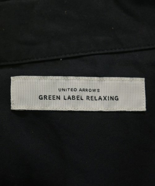 green label relaxing（グリーンレーベルリラクシング）カジュアルシャツ 黒 サイズ:M レディース/2200727974013