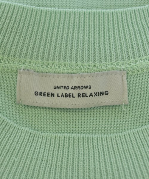 green label relaxing（グリーンレーベルリラクシング）ニット・セーター 青 サイズ:F レディース/2200728192010