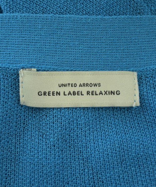 green label relaxing（グリーンレーベルリラクシング）カーディガン 青 サイズ:F レディース/2200724950119