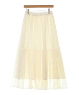 green label relaxing（グリーンレーベルリラクシング）ロング・マキシ丈スカート 白 サイズ:-(M位) レディース/2200723473060