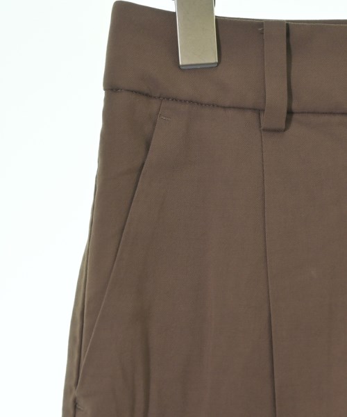 green label relaxing（グリーンレーベルリラクシング）スラックス 茶 サイズ:36(S位) レディース/2200719989025