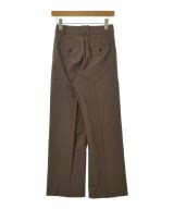 green label relaxing（グリーンレーベルリラクシング）スラックス 茶 サイズ:36(S位) レディース/2200719989025