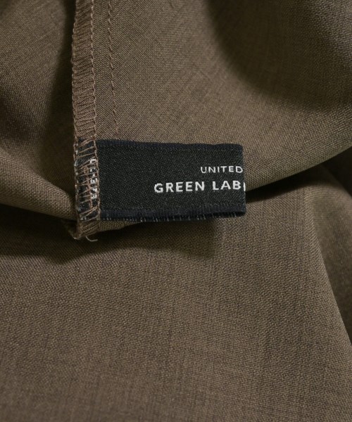 green label relaxing（グリーンレーベルリラクシング）ワンピース 茶 サイズ:-(M位) レディース/2200719989056