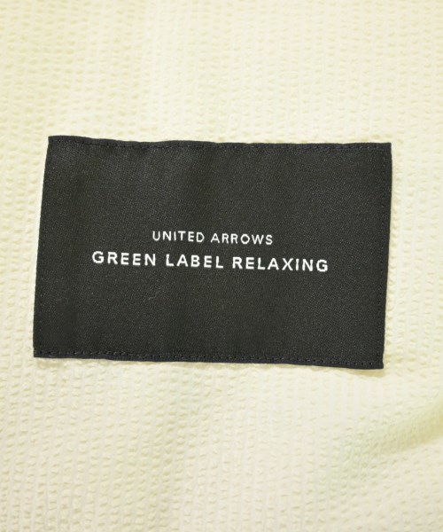 green label relaxing（グリーンレーベルリラクシング）テーラードジャケット 白 サイズ:36(S位) レディース/2200720557039