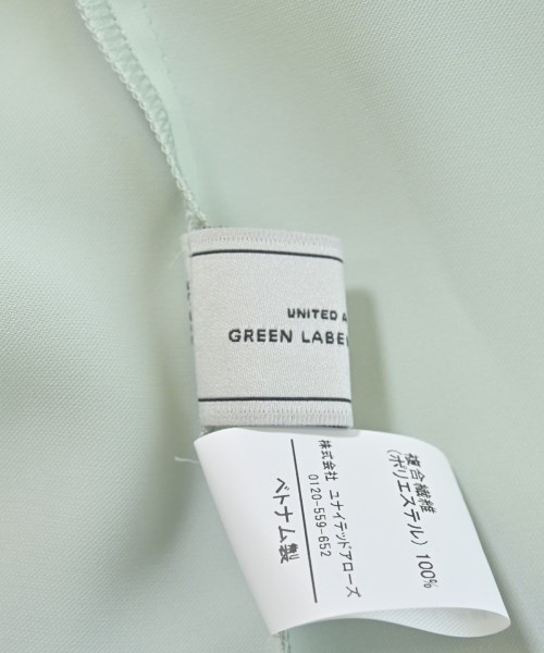 green label relaxing（グリーンレーベルリラクシング）ブラウス 緑 サイズ:F レディース/2200677852010