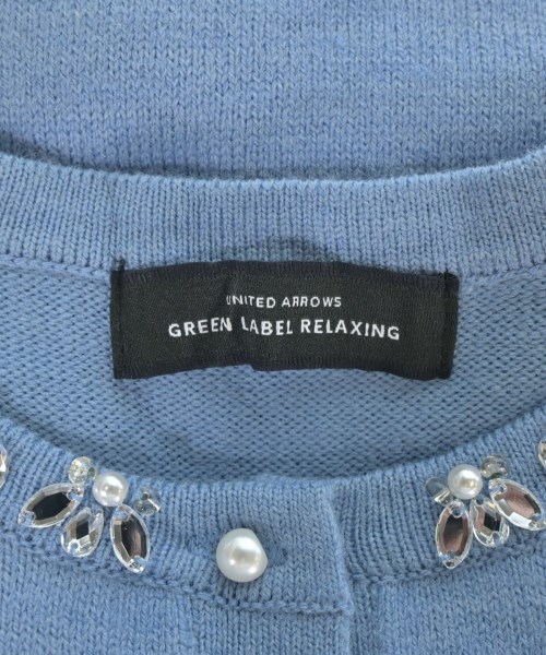 green label relaxing（グリーンレーベルリラクシング）ニット・セーター 青 サイズ:F レディース/2200678531020