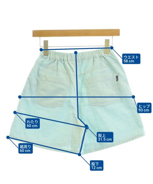 green label relaxing（グリーンレーベルリラクシング）ショートパンツ 青 サイズ:-(XS位) レディース/2200678525180