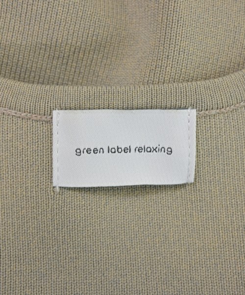 green label relaxing（グリーンレーベルリラクシング）ベスト ベージュ サイズ:F レディース/2200675410069