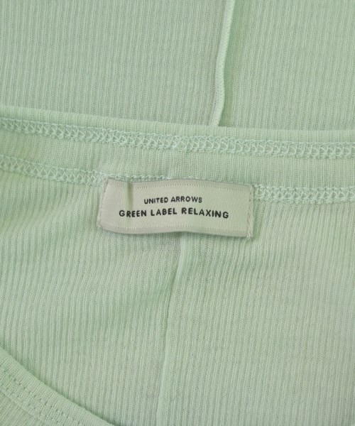 green label relaxing（グリーンレーベルリラクシング）Tシャツ・カットソー 緑 サイズ:F レディース/2200675658065