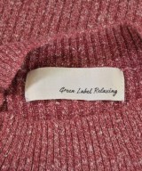 green label relaxing（グリーンレーベルリラクシング）ニット・セーター 赤 サイズ:F レディース/2200678542057