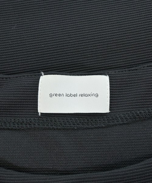 green label relaxing（グリーンレーベルリラクシング）Tシャツ・カットソー 黒 サイズ:F レディース/2200679799047