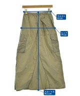 green label relaxing（グリーンレーベルリラクシング）ロング・マキシ丈スカート ベージュ サイズ:36(S位) レディース/2200679799061