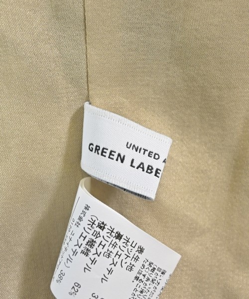 green label relaxing（グリーンレーベルリラクシング）ブラウス ベージュ サイズ:F レディース/2200680894182