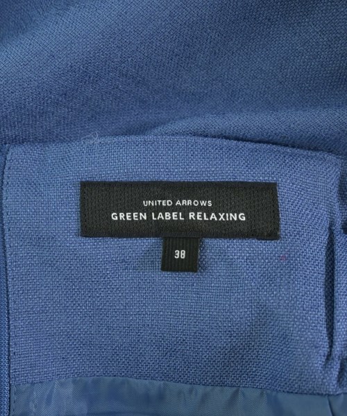 green label relaxing（グリーンレーベルリラクシング）ロング・マキシ丈スカート 青 サイズ:38(M位) レディース/2200680894199