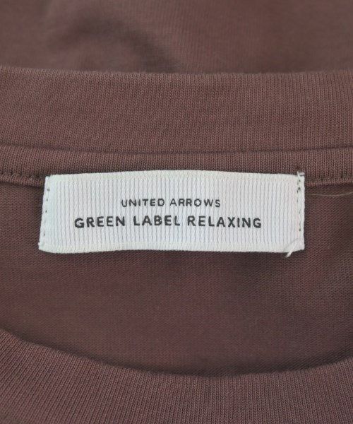 green label relaxing（グリーンレーベルリラクシング）Tシャツ・カットソー 茶 サイズ:-(M位) レディース/2200682963107