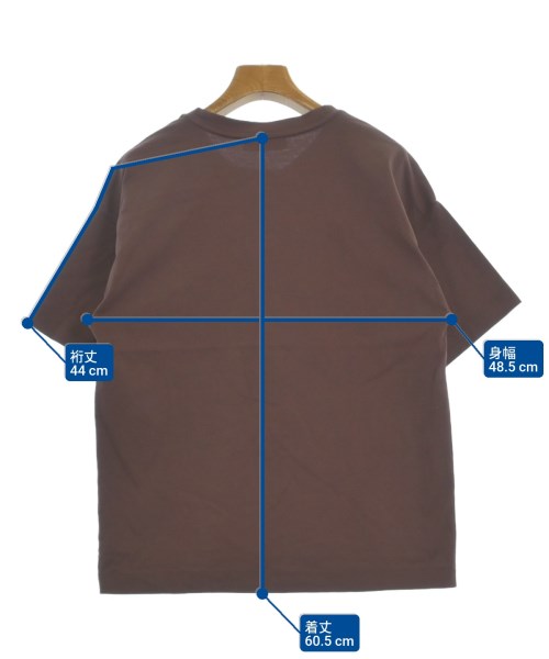 green label relaxing（グリーンレーベルリラクシング）Tシャツ・カットソー 茶 サイズ:-(M位) レディース/2200682963107