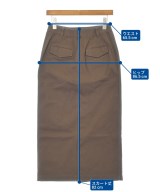 green label relaxing（グリーンレーベルリラクシング）ロング・マキシ丈スカート 茶 サイズ:36(S位) レディース/2200682963169