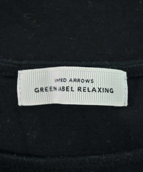 green label relaxing（グリーンレーベルリラクシング）Tシャツ・カットソー 黒 サイズ:F レディース/2200675853279