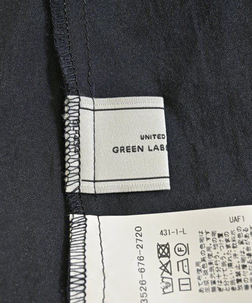 green label relaxing（グリーンレーベルリラクシング）シャツワンピース 紺 サイズ:F レディース/2200679489030