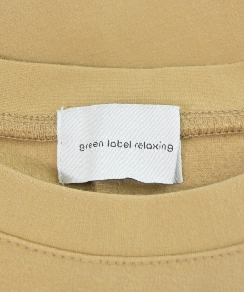 green label relaxing（グリーンレーベルリラクシング）Tシャツ・カットソー ベージュ サイズ:F レディース/2200683136067