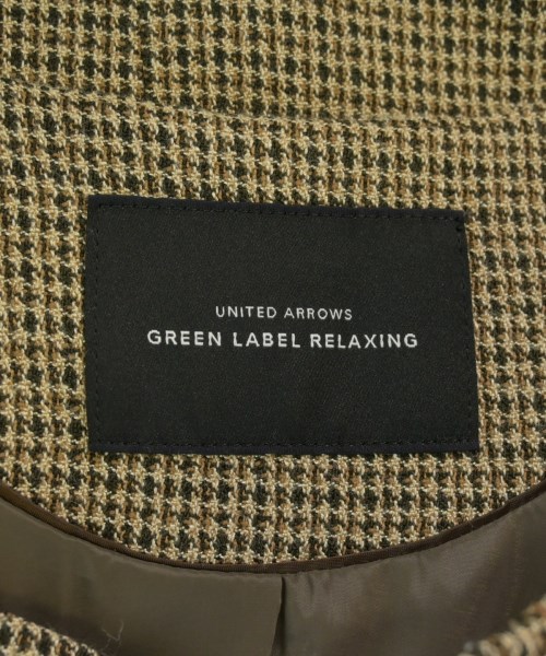green label relaxing（グリーンレーベルリラクシング）ノーカラージャケット ベージュ サイズ:40(M位) レディース/2200672091025