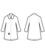 green label relaxing（グリーンレーベルリラクシング）チェスターコート 茶 サイズ:34(XS位) レディース/2200678933015