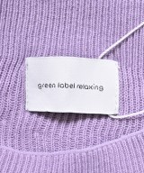 green label relaxing（グリーンレーベルリラクシング）ニット・セーター 紫 サイズ:F レディース/2200681137103
