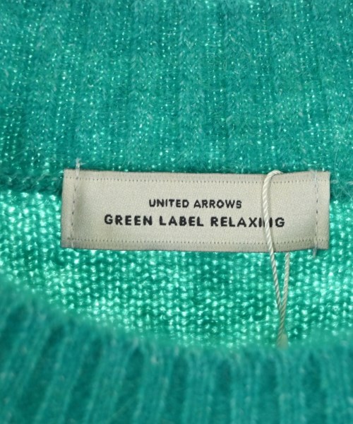 green label relaxing（グリーンレーベルリラクシング）ニット・セーター 緑 サイズ:F レディース/2200683903041