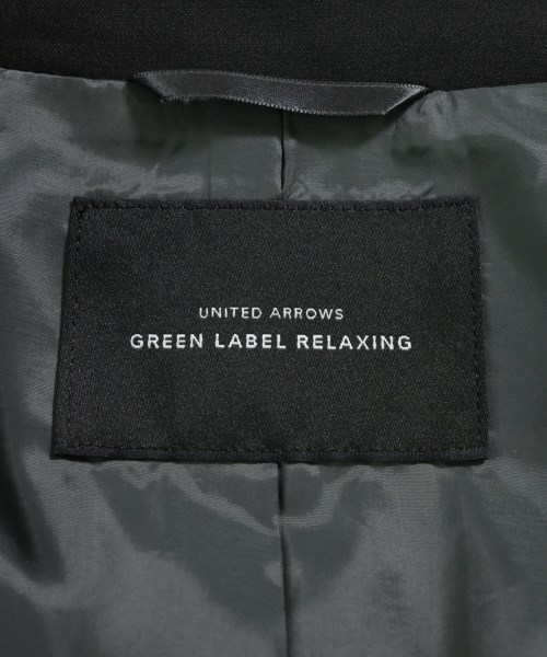 green label relaxing（グリーンレーベルリラクシング）ノーカラージャケット 黒 サイズ:38(M位) レディース/2200678944158