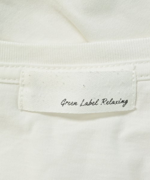 green label relaxing（グリーンレーベルリラクシング）Tシャツ・カットソー 白 サイズ:F レディース/2200680724038