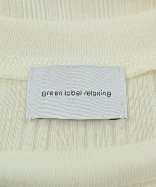 green label relaxing（グリーンレーベルリラクシング）Tシャツ・カットソー 白 サイズ:-(L位) レディース/2200680724052