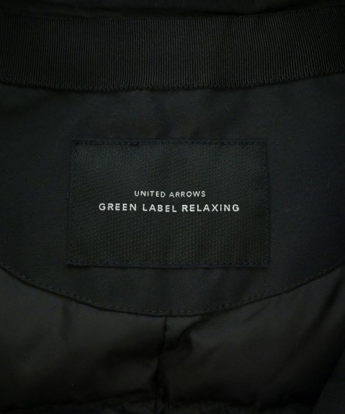 green label relaxing（グリーンレーベルリラクシング）ダウンコート 黒 サイズ:36(S位) レディース/2200677151014