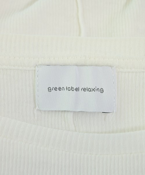 green label relaxing（グリーンレーベルリラクシング）Tシャツ・カットソー 白 サイズ:-(L位) レディース/2200685568040