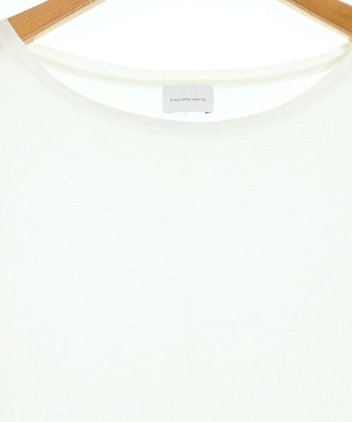 green label relaxing（グリーンレーベルリラクシング）Tシャツ・カットソー 白 サイズ:-(L位) レディース/2200685568040