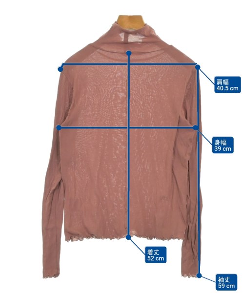 green label relaxing（グリーンレーベルリラクシング）Tシャツ・カットソー 茶 サイズ:-(M位) レディース/2200677615264