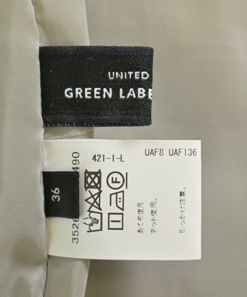 green label relaxing（グリーンレーベルリラクシング）ワンピース 白 サイズ:36(S位) レディース/2200681487031