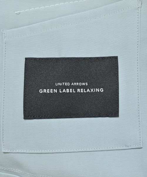 green label relaxing（グリーンレーベルリラクシング）ノーカラージャケット 青 サイズ:34(XS位) レディース/2200681956018