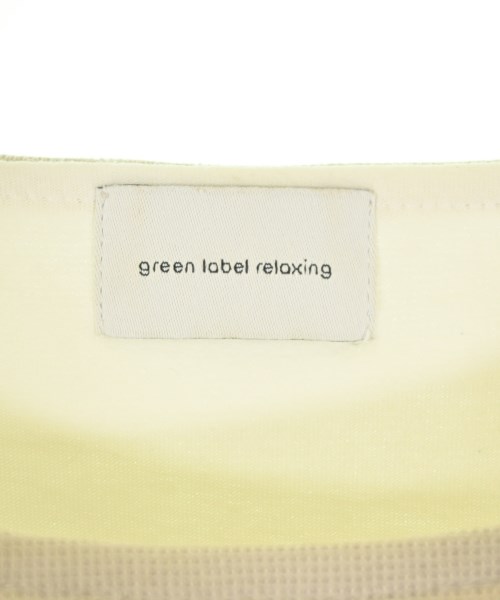 green label relaxing（グリーンレーベルリラクシング）Tシャツ・カットソー ベージュ サイズ:F レディース/2200685983034