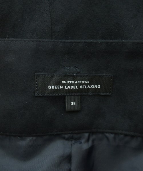 green label relaxing（グリーンレーベルリラクシング）ロング・マキシ丈スカート 黒 サイズ:38(M位) レディース/2200680983091